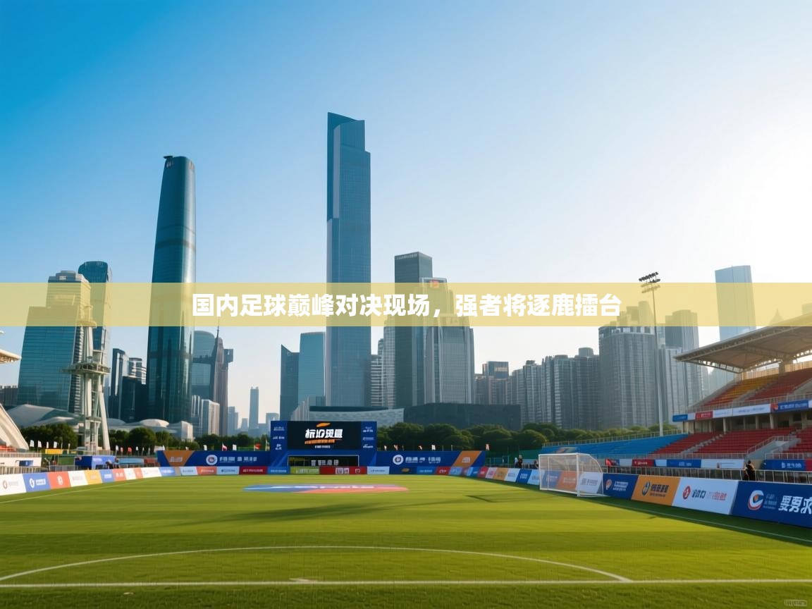 国内足球巅峰对决现场，强者将逐鹿擂台