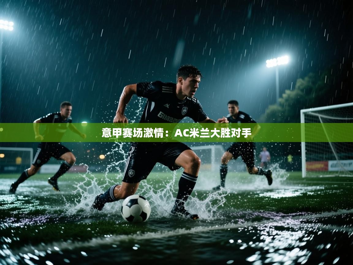 意甲赛场激情：AC米兰大胜对手  第1张