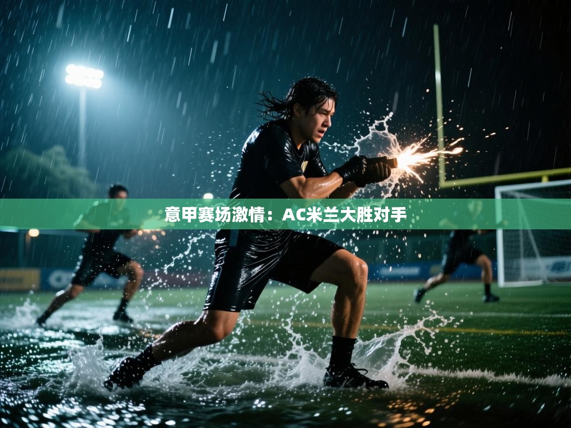 意甲赛场激情：AC米兰大胜对手  第2张