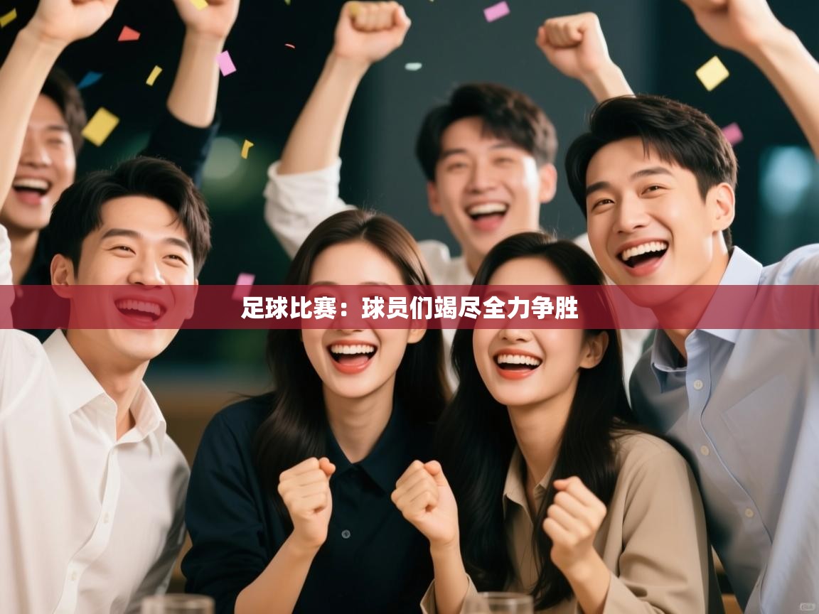 足球比赛：球员们竭尽全力争胜  第1张