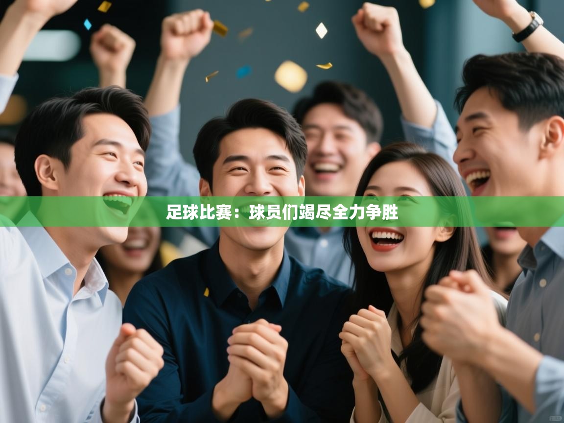 足球比赛：球员们竭尽全力争胜  第2张